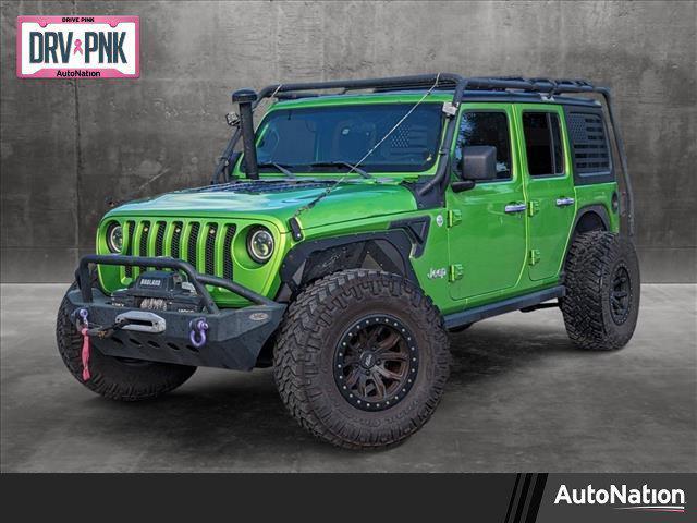 used 2019 Jeep Wrangler Unlimited car, priced at $20,991