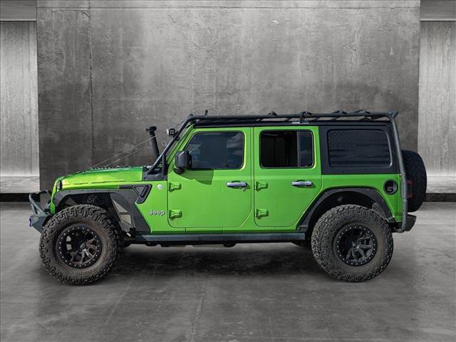 used 2019 Jeep Wrangler Unlimited car, priced at $20,991