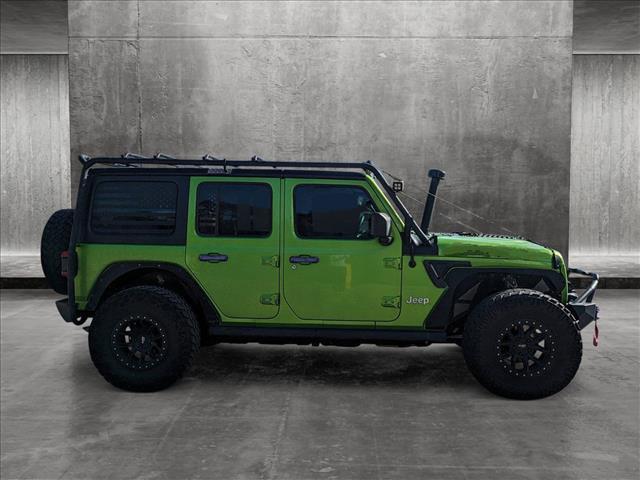 used 2019 Jeep Wrangler Unlimited car, priced at $20,991