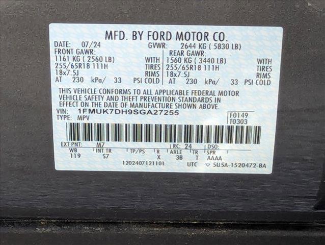 new 2025 Ford Explorer car, priced at $42,992