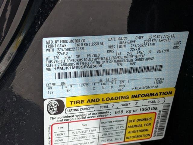 new 2025 Ford Expedition Max car, priced at $82,298