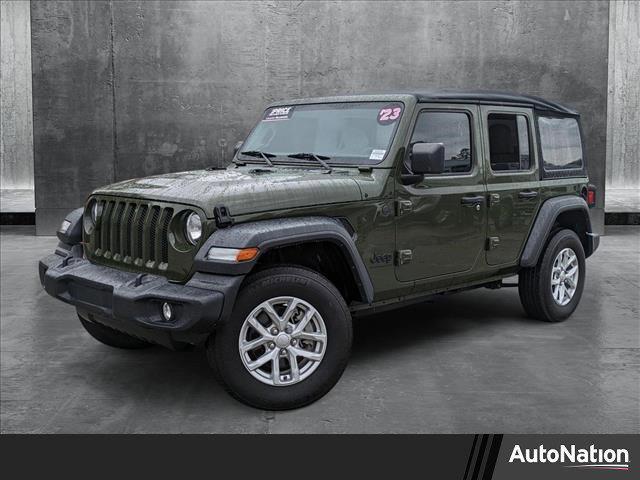 used 2023 Jeep Wrangler car, priced at $32,994