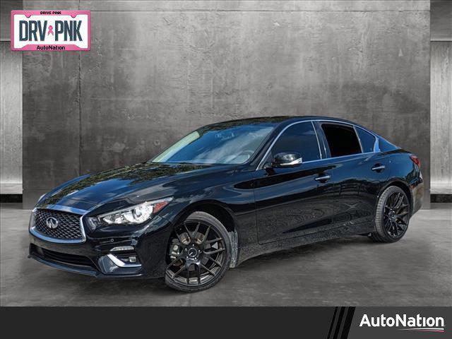 used 2021 INFINITI Q50 car, priced at $24,322