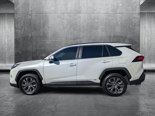 used 2022 Toyota RAV4 Hybrid car, priced at $27,857