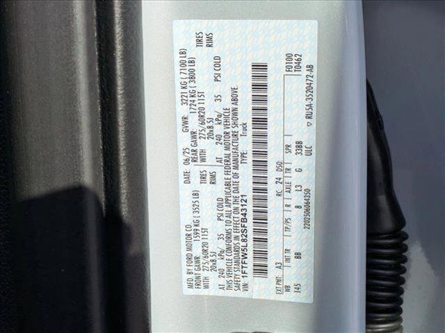 new 2025 Ford F-150 car, priced at $68,297