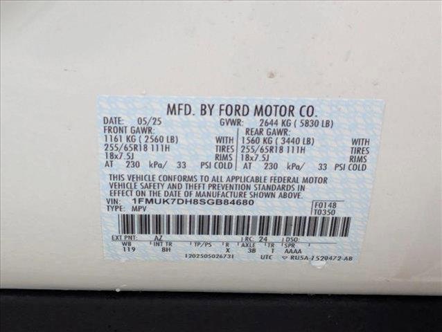 new 2025 Ford Explorer car, priced at $38,607
