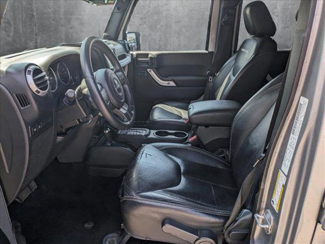 used 2014 Jeep Wrangler Unlimited car, priced at $23,154