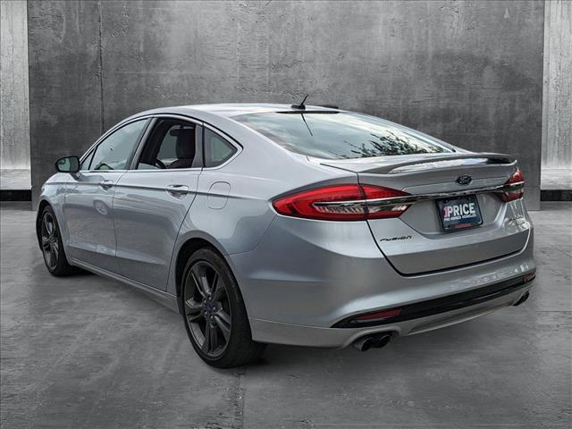 used 2018 Ford Fusion car, priced at $17,991