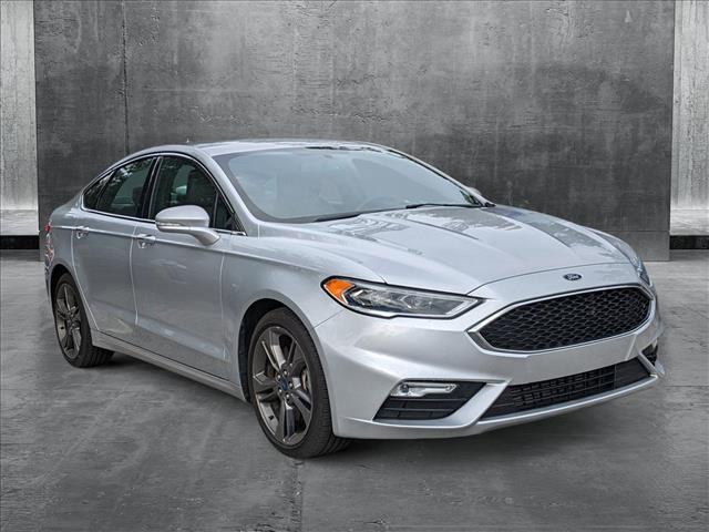 used 2018 Ford Fusion car, priced at $17,991