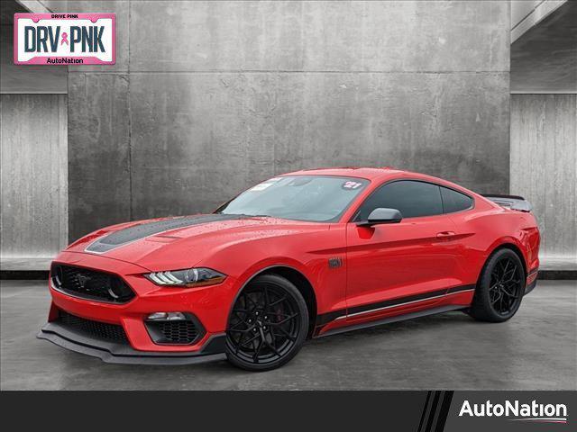 used 2021 Ford Mustang car, priced at $48,911