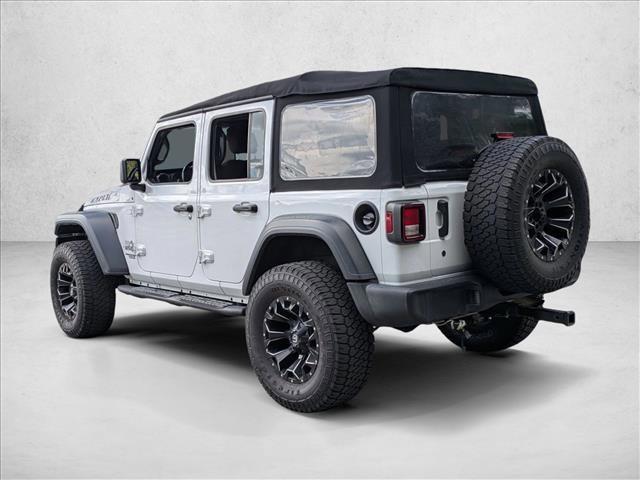 used 2020 Jeep Wrangler Unlimited car, priced at $22,911