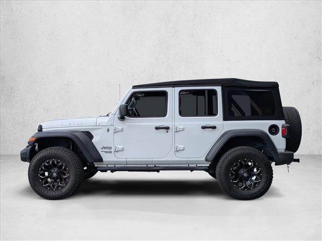 used 2020 Jeep Wrangler Unlimited car, priced at $22,911