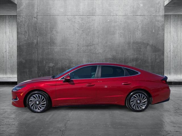 used 2023 Hyundai Sonata Hybrid car, priced at $21,592
