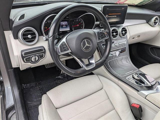 used 2017 Mercedes-Benz C-Class car, priced at $18,211