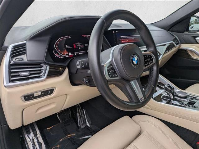 used 2021 BMW X6 car, priced at $33,607