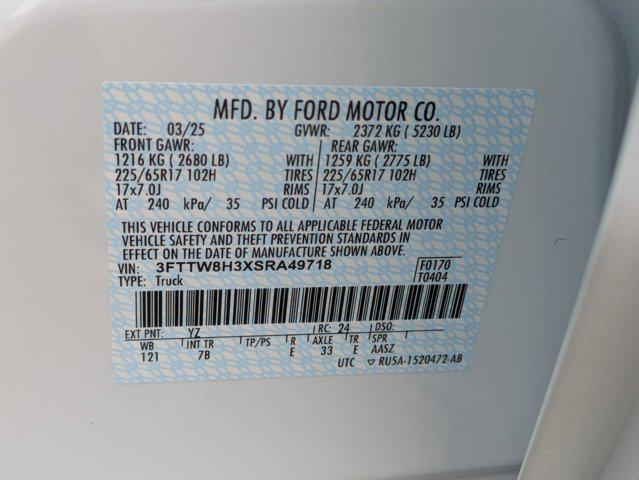new 2025 Ford Maverick car, priced at $29,674