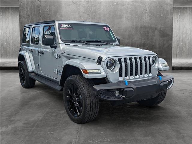 used 2023 Jeep Wrangler 4xe car, priced at $38,611