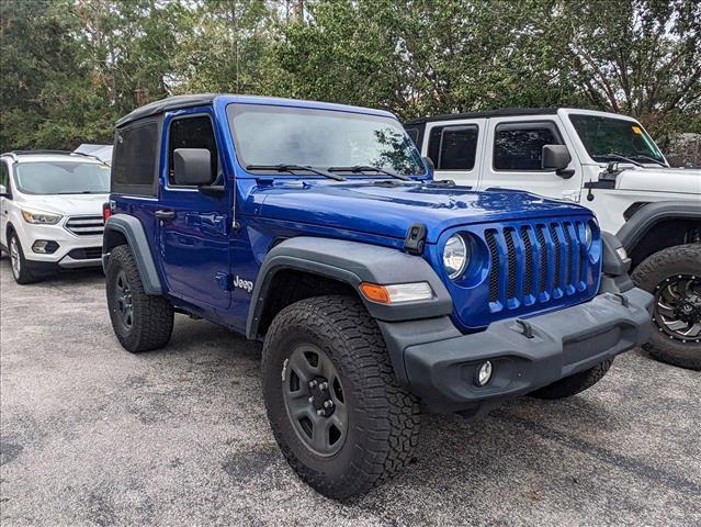 used 2018 Jeep Wrangler car, priced at $24,876