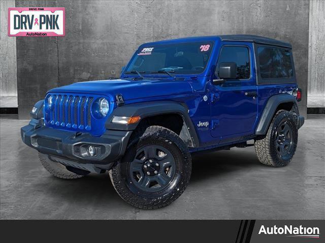 used 2018 Jeep Wrangler car, priced at $22,783