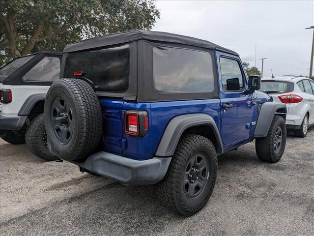 used 2018 Jeep Wrangler car, priced at $24,876