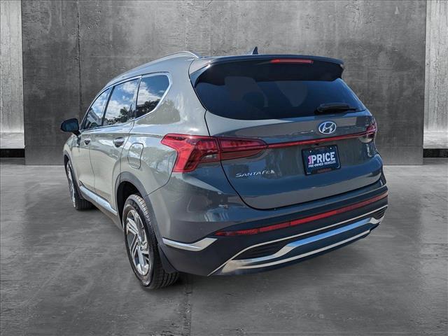 used 2021 Hyundai Santa Fe car, priced at $19,570