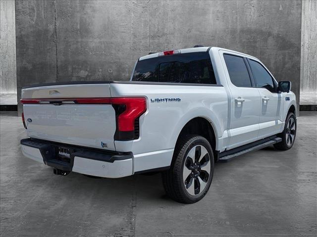 new 2025 Ford F-150 Lightning car, priced at $76,095
