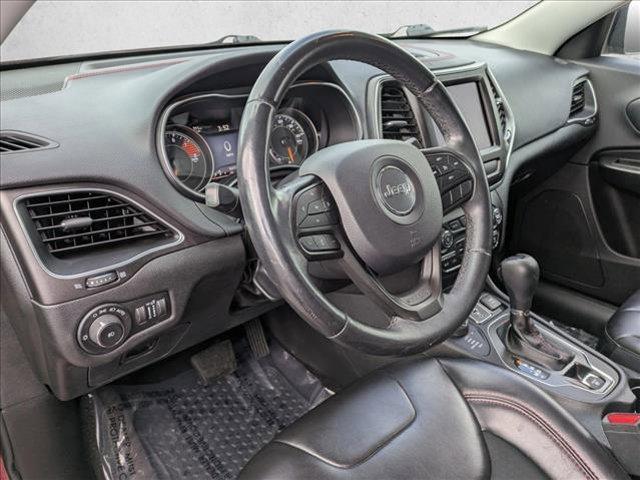 used 2019 Jeep Cherokee car, priced at $17,250