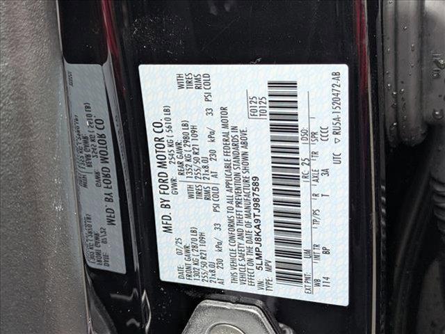 new 2026 Lincoln Nautilus car, priced at $64,275