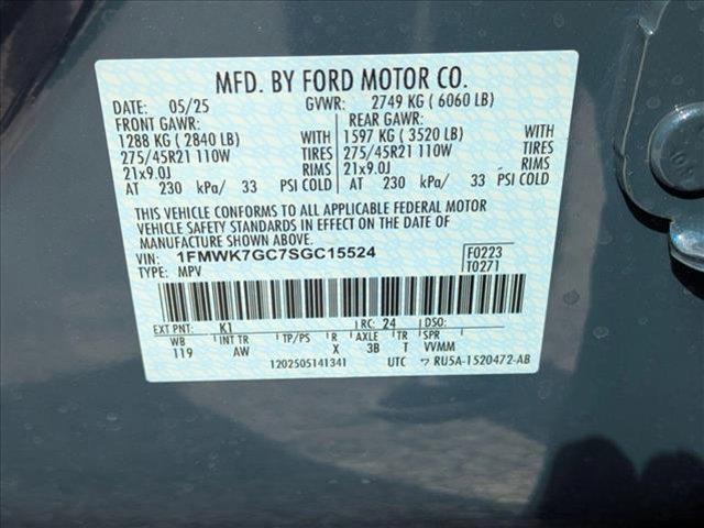 new 2025 Ford Explorer car, priced at $55,303