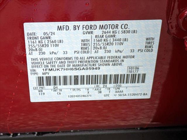 new 2025 Ford Explorer car, priced at $48,223