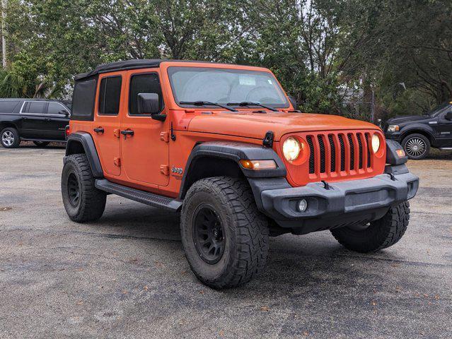 used 2018 Jeep Wrangler Unlimited car, priced at $24,514