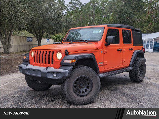 used 2018 Jeep Wrangler Unlimited car, priced at $24,514