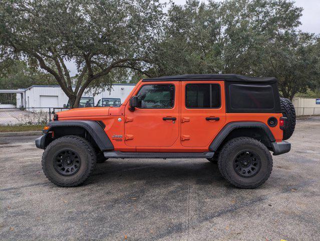 used 2018 Jeep Wrangler Unlimited car, priced at $24,514