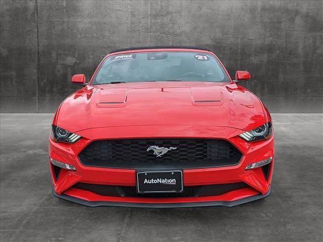 used 2021 Ford Mustang car, priced at $20,211