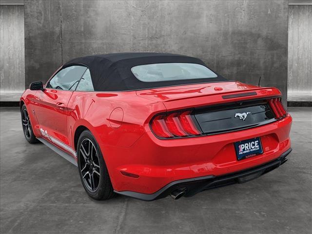 used 2021 Ford Mustang car, priced at $20,211