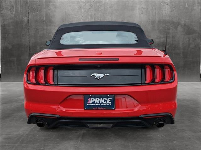 used 2021 Ford Mustang car, priced at $20,211