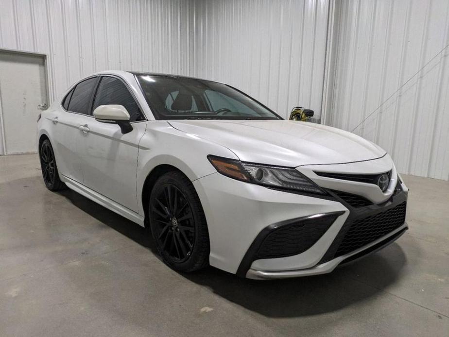 used 2021 Toyota Camry car, priced at $27,698