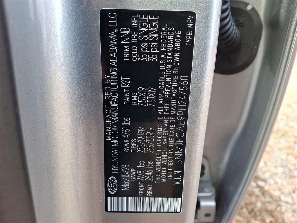 used 2023 Hyundai Tucson car, priced at $24,000