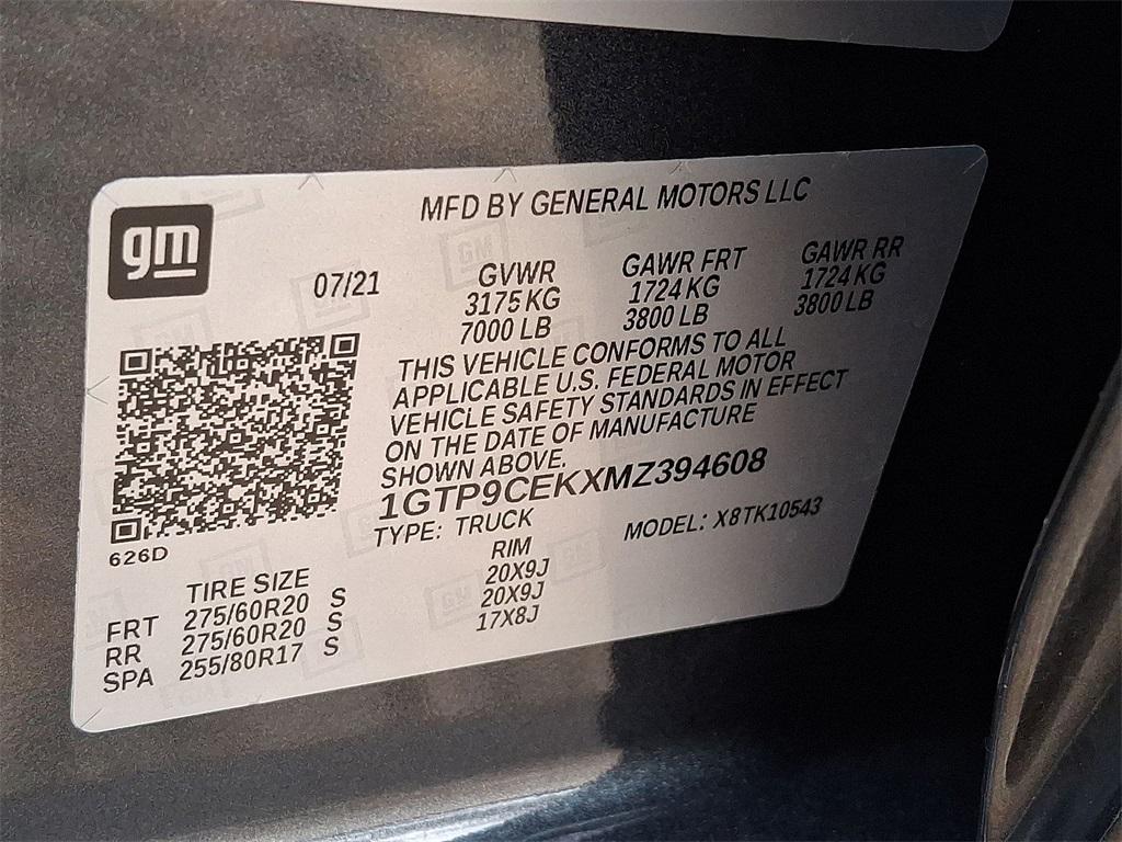 used 2021 GMC Sierra 1500 car, priced at $31,500