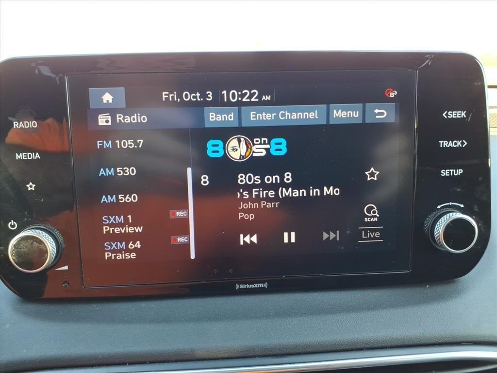 used 2022 Hyundai Santa Fe car, priced at $20,100