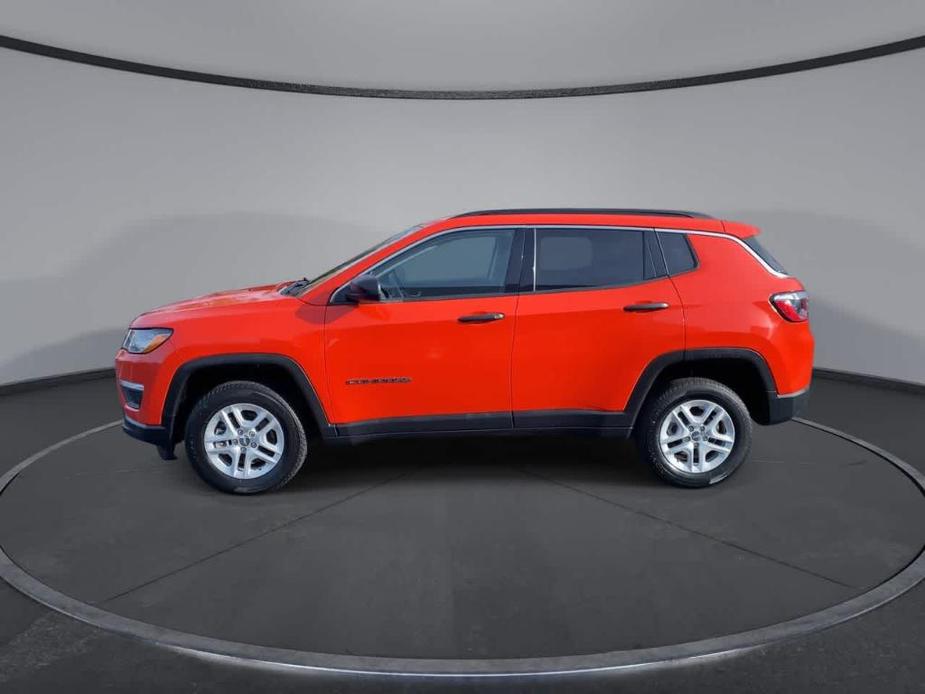 used 2021 Jeep Compass car, priced at $19,637