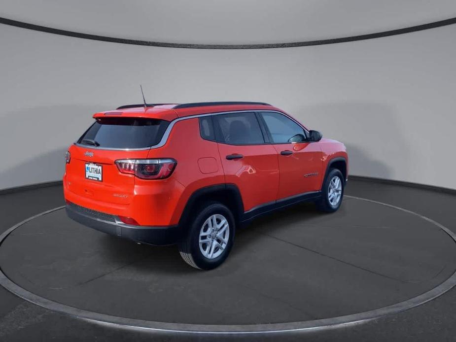 used 2021 Jeep Compass car, priced at $19,637