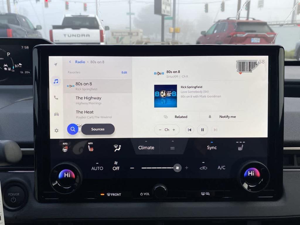 new 2026 Toyota bZ car, priced at $36,078