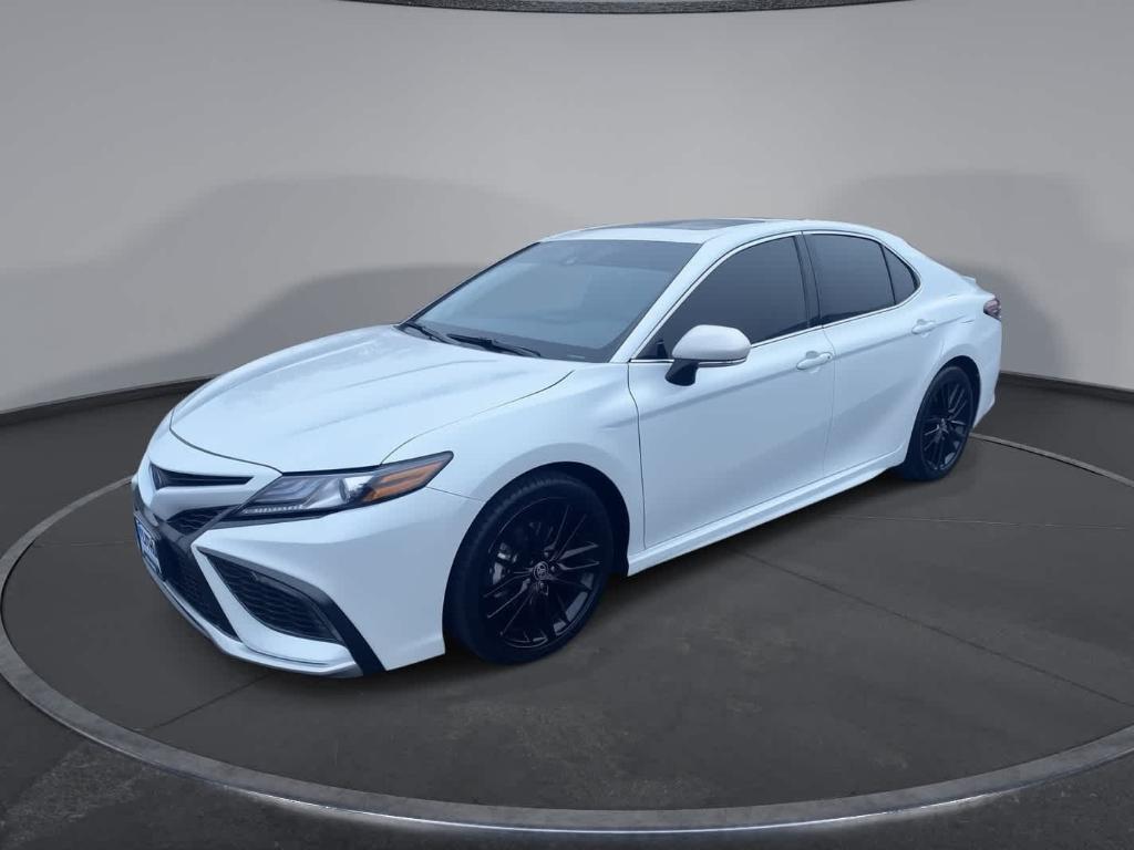 used 2022 Toyota Camry Hybrid car, priced at $33,966