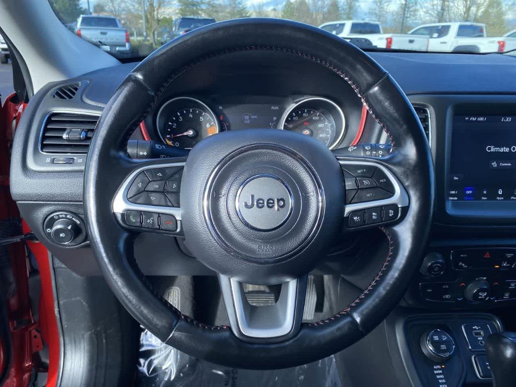 used 2021 Jeep Compass car, priced at $19,878