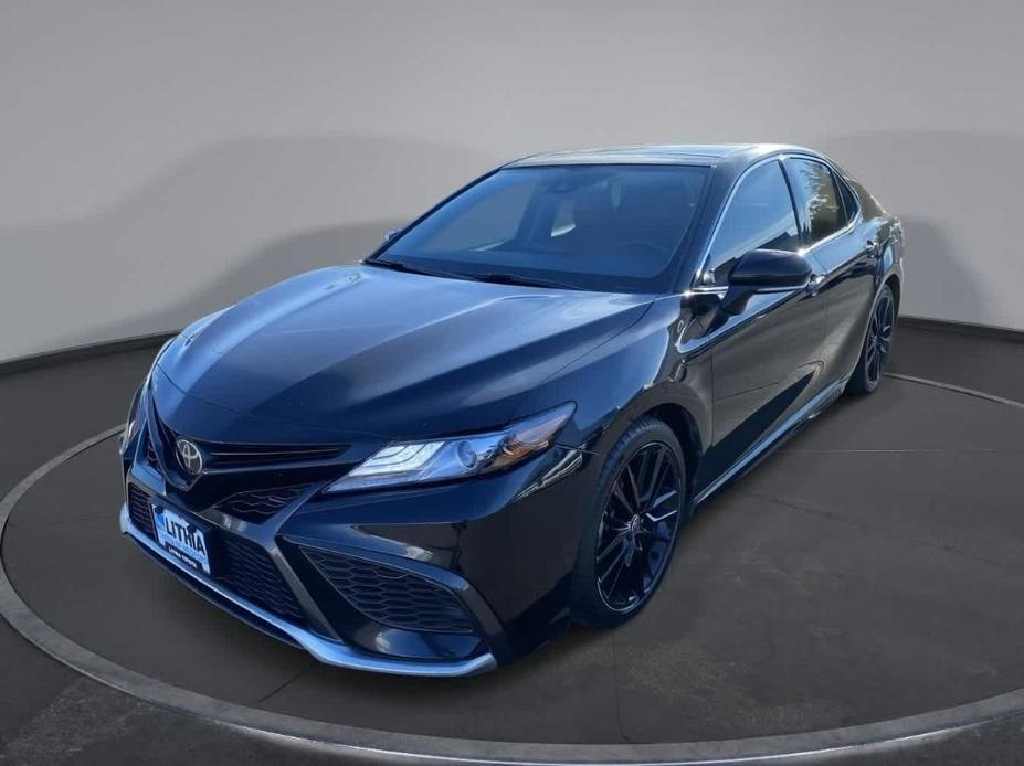 used 2021 Toyota Camry car, priced at $27,893