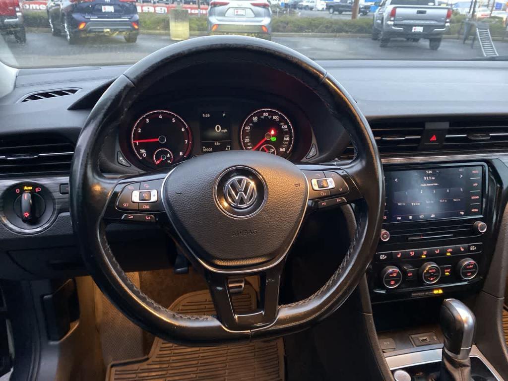 used 2020 Volkswagen Passat car, priced at $21,874