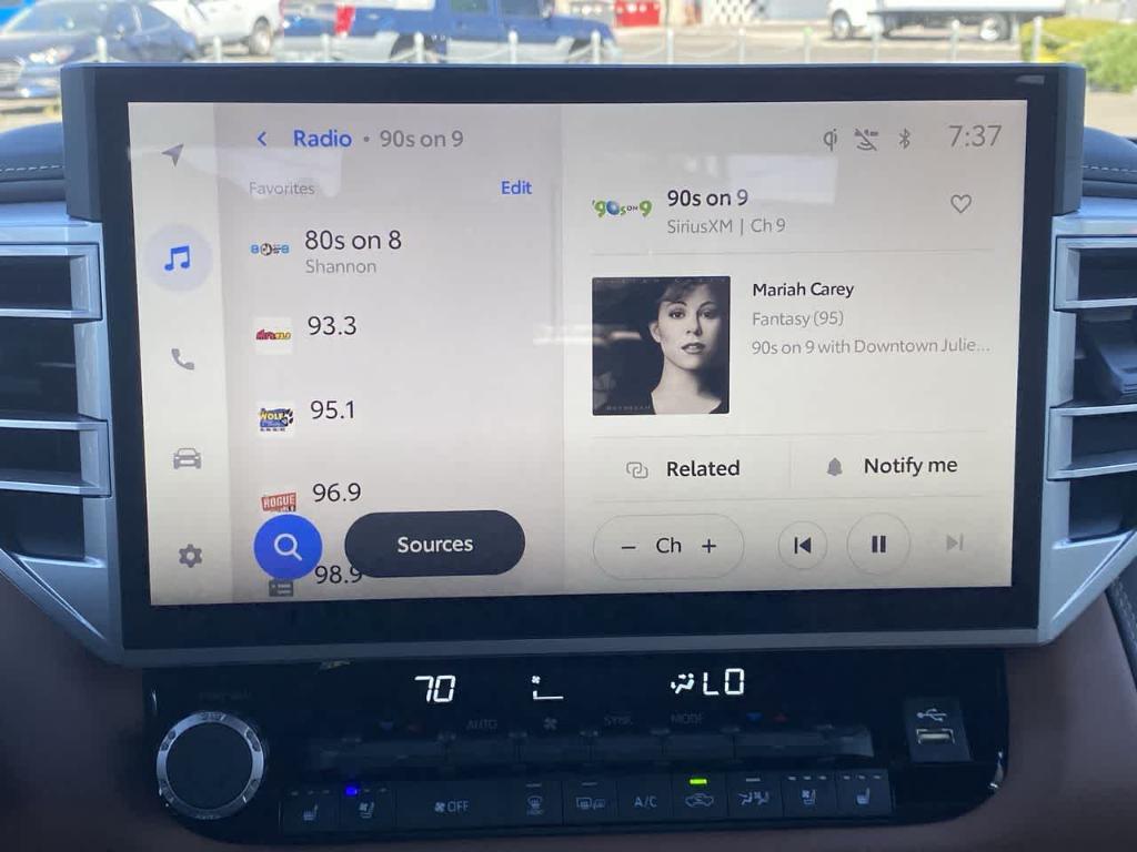 new 2025 Toyota Tundra Hybrid car, priced at $70,778