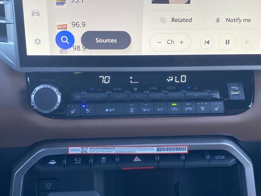 new 2025 Toyota Tundra Hybrid car, priced at $70,778