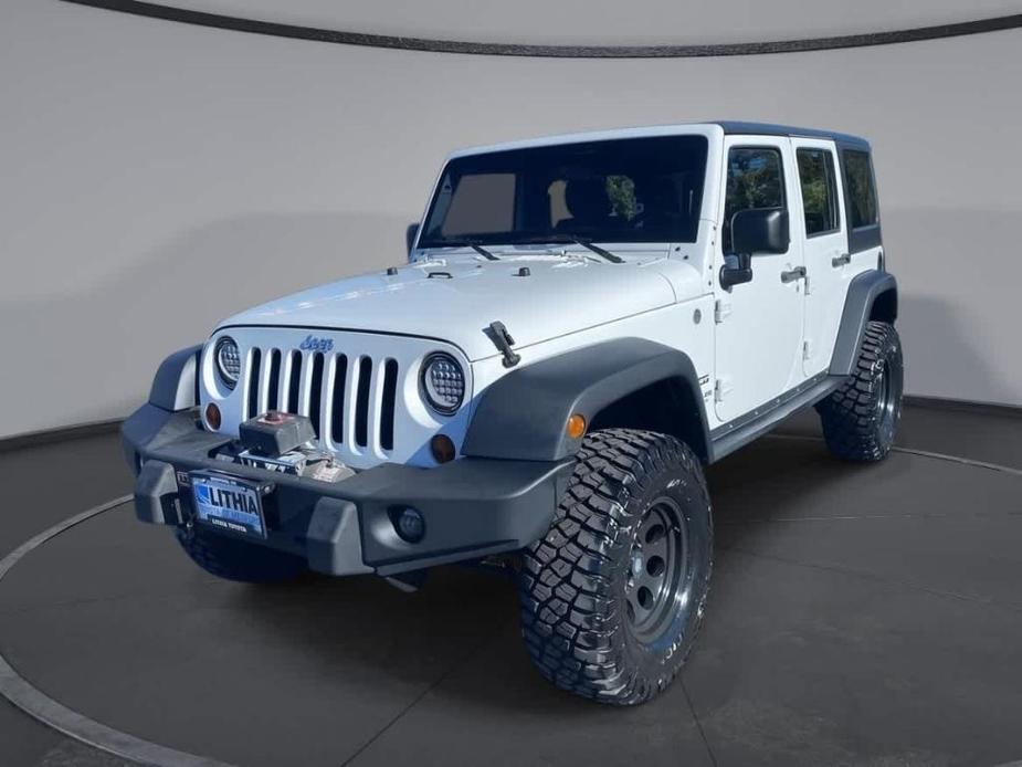 used 2012 Jeep Wrangler Unlimited car, priced at $14,856